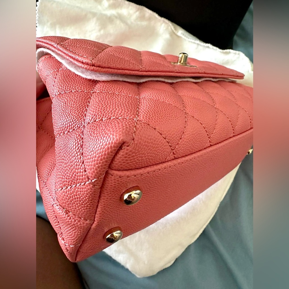 🍓CHANEL Coco Top Handle Mini - Picture 7 of 11